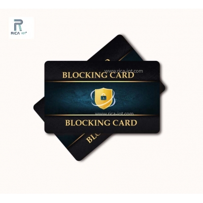 4 Colors Printing top quality rfid blocking card 