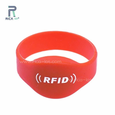 Custom Logo Printing Nfc Festival Fabric Wristband With Qr Code Web Id  