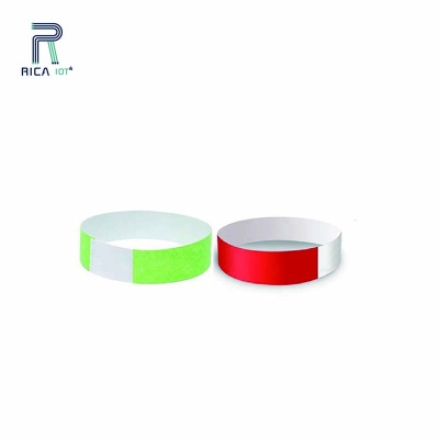 Water Proof 13.56Mhz For Event Rfid Nfc Paper Wristband  